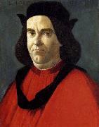 BOTTICELLI, Sandro Portrait of Lorenzo di Ser Piero Lorenzi Spain oil painting artist